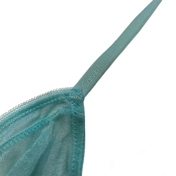 Light Blue Calvin Klein Bra - Shimmer, 32C - Picture 5 of 7